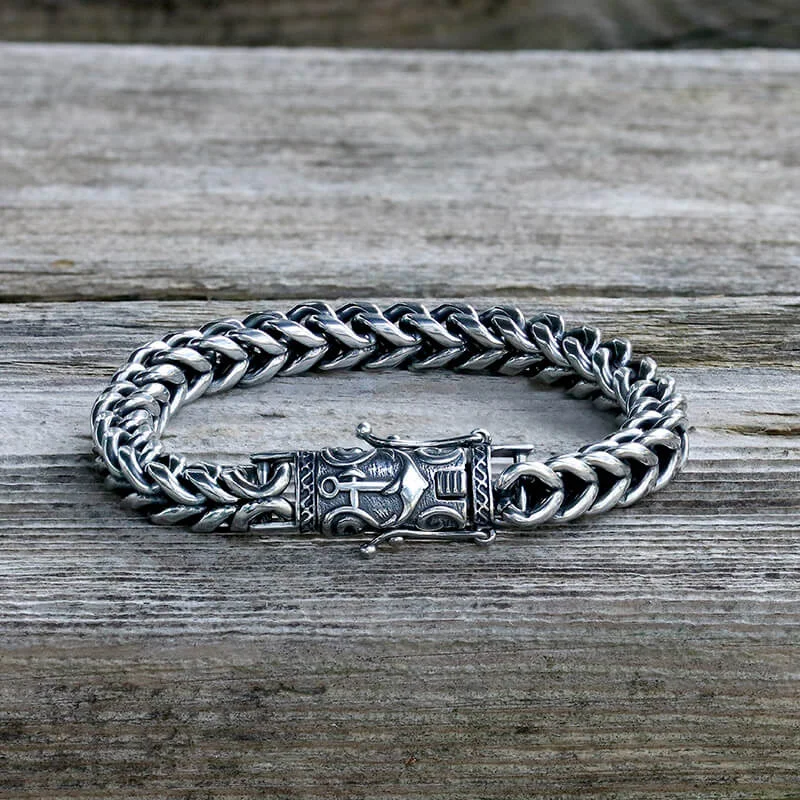 Anchor Stainless Steel Marine Bracelet