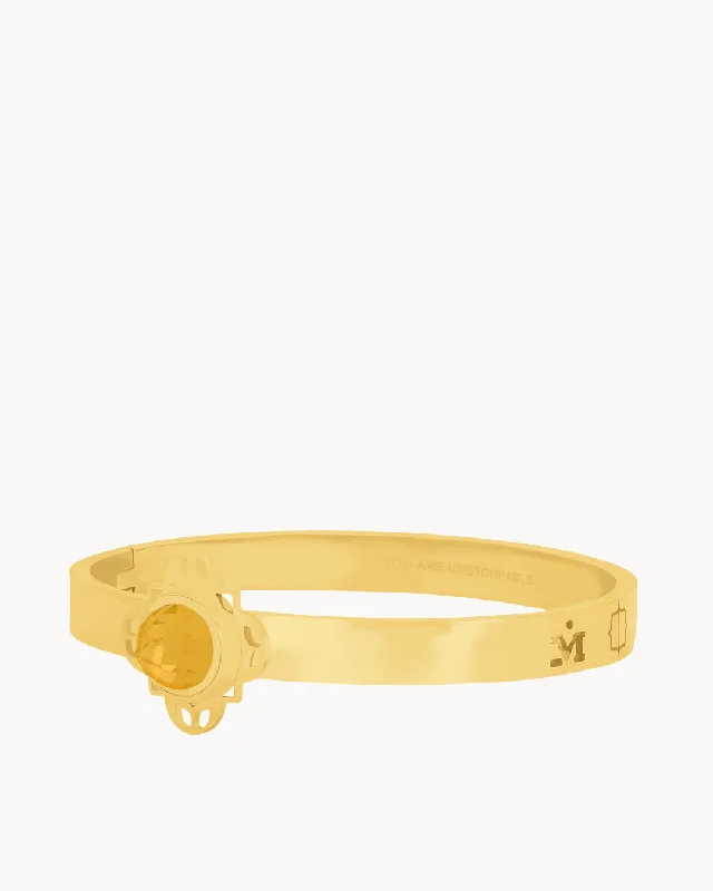 Tritoni Dainty Twist Bangle November