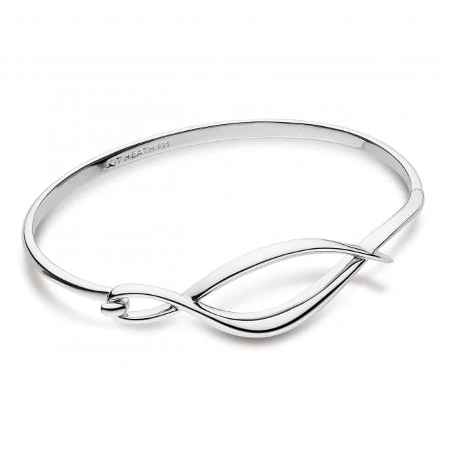 Entwine Twine Twist Hinged Bangle 70224RP