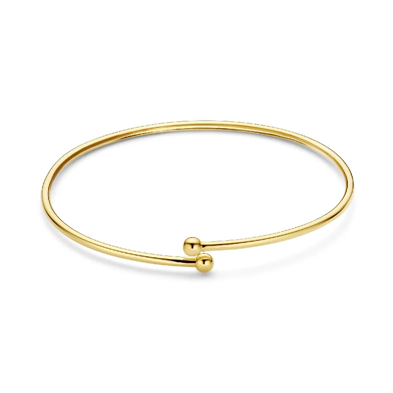 Monceau Mirell 14-carat gold bangle