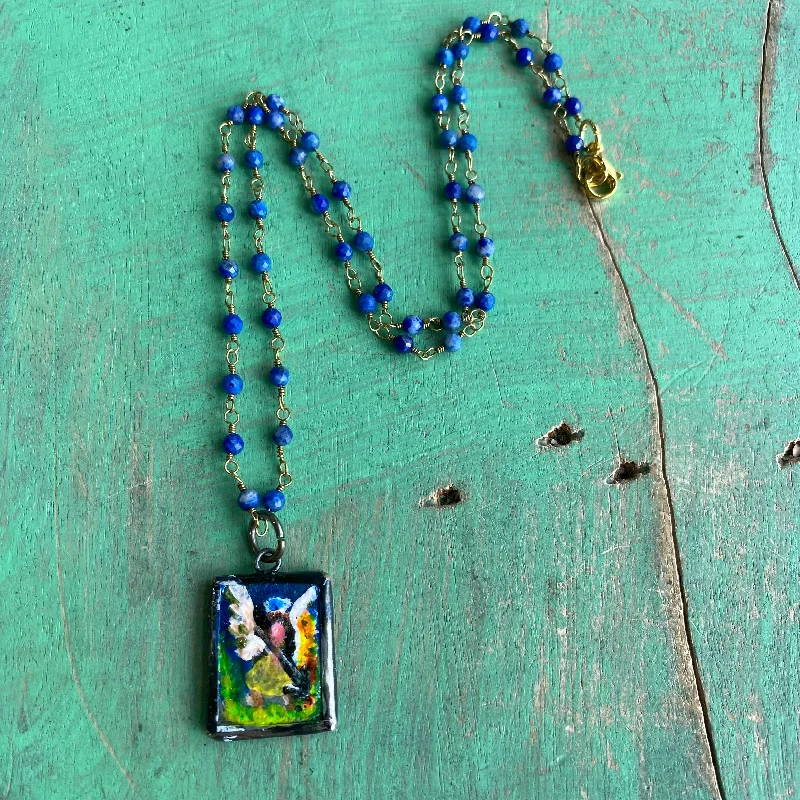 Lydia's Art St Michael Necklace