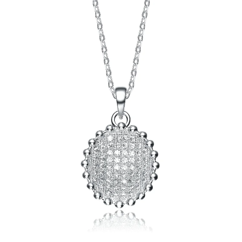 Caroline Midi Cubic Zirconia Pendant