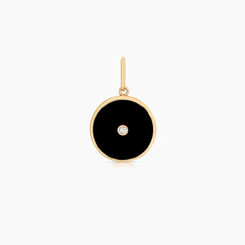 Balia Black Enamel Charm