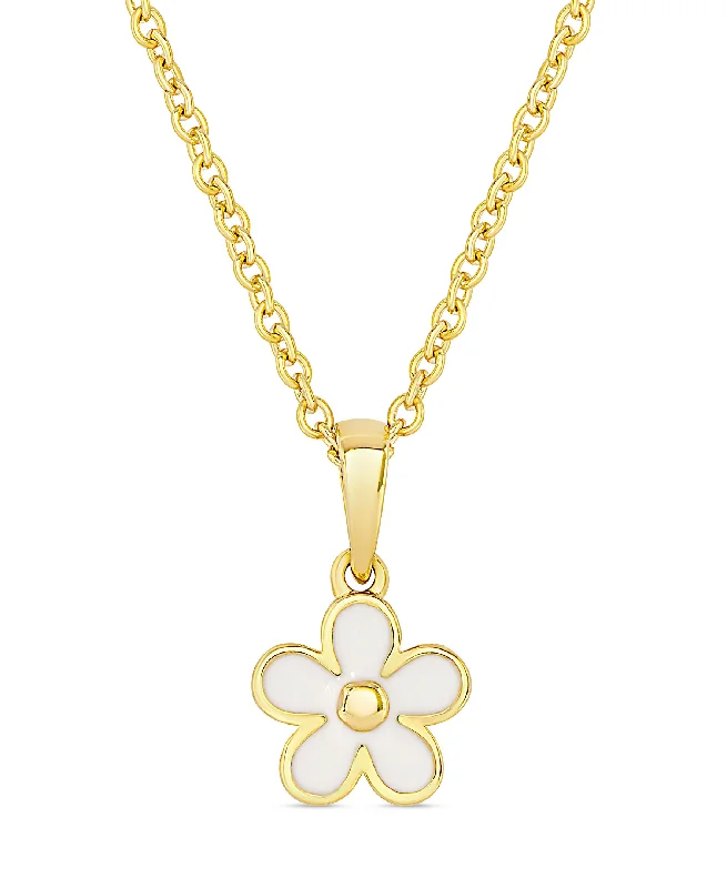 Flower Pendant (White)