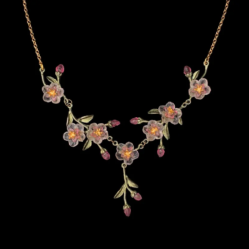 Peach Blossom Necklace