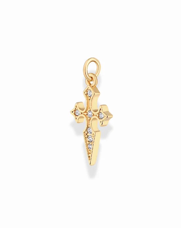 Phaedra Cross Charm