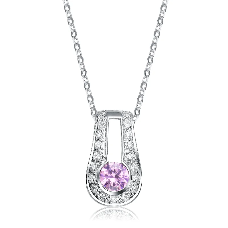 Renée Midi Pink Pendant