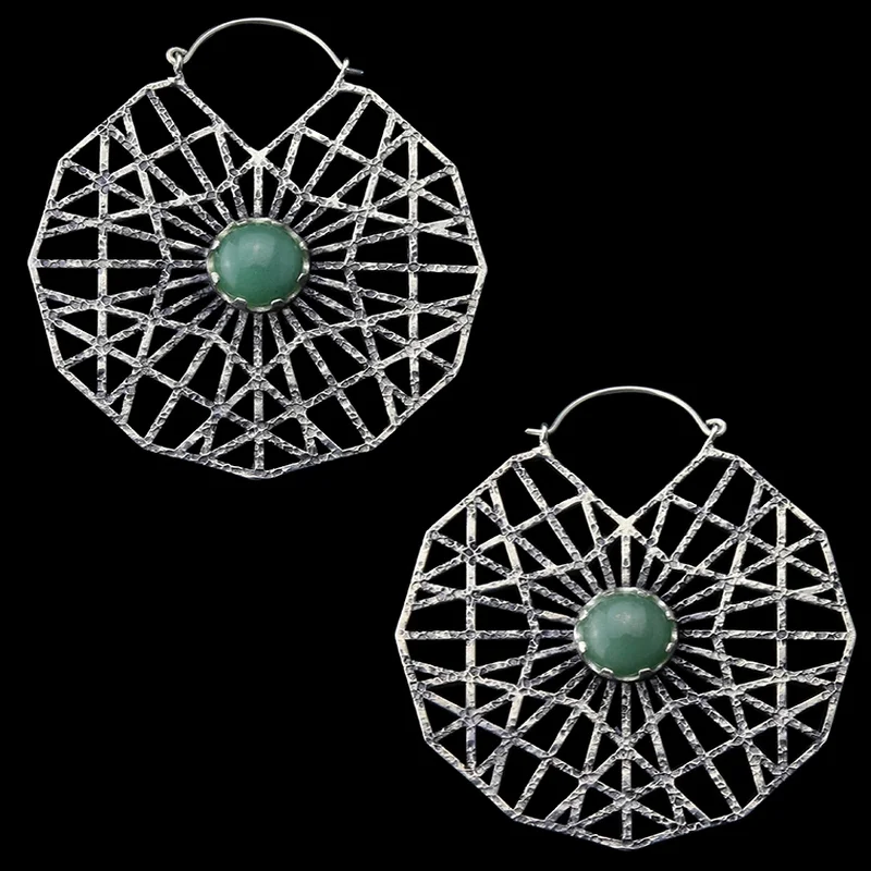 Aventurine Arenaceous Earrings - Weights